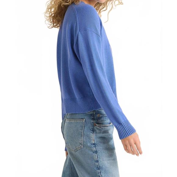 NEW Z SUPPLY coast to coast sweater in bay blue - Picture 3 of 3